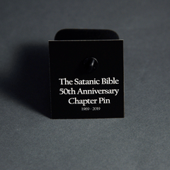 Satanic Bible Chapter Pin (Limited Edition)