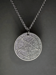 Chaos Series Baphomet Cloisonné Medallion