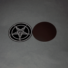 Evening Black Baphomet Magnet