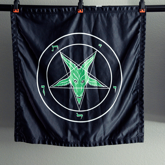 Evening Envy - Baphomet Banner - Satanme