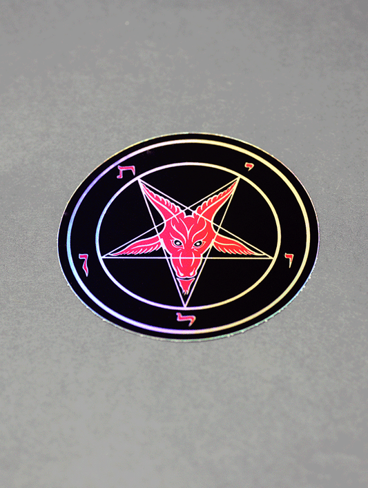 Evening HellFire Holographic Sticker