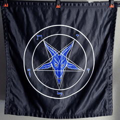 Evening Rage - Baphomet Banner