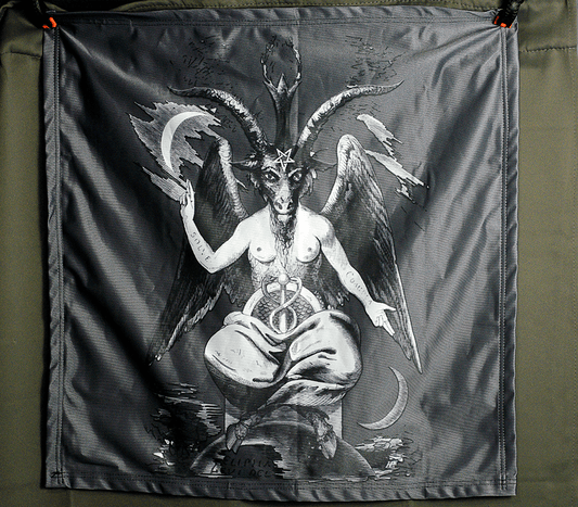 Èliphas Lèvi Baphomet Banner - Satanme