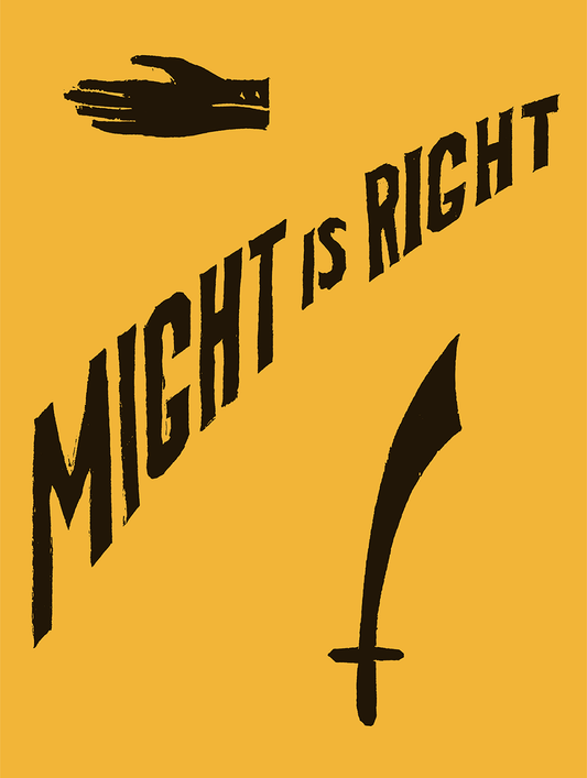 MIGHT IS RIGHT: 1927 FACSIMILE EDITION