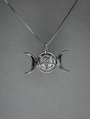 The Satanic Trinity - Cloisonné Medallion
