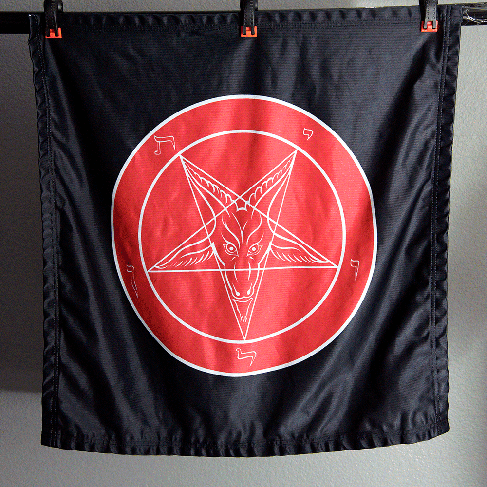 Satan's HellFire - Baphomet Banner - Satanme