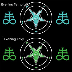 Curved HD Metal Baphomet Plaque - Satanme