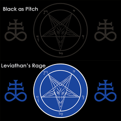 Curved HD Metal Baphomet Plaque - Satanme