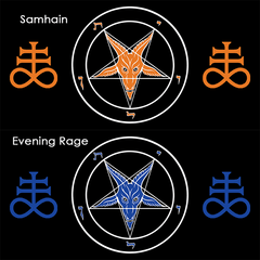 Curved HD Metal Baphomet Plaque - Satanme